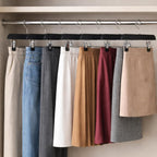 Metal & Wood Clothes Hanger Set (3 Pcs) | Full House Lebanon