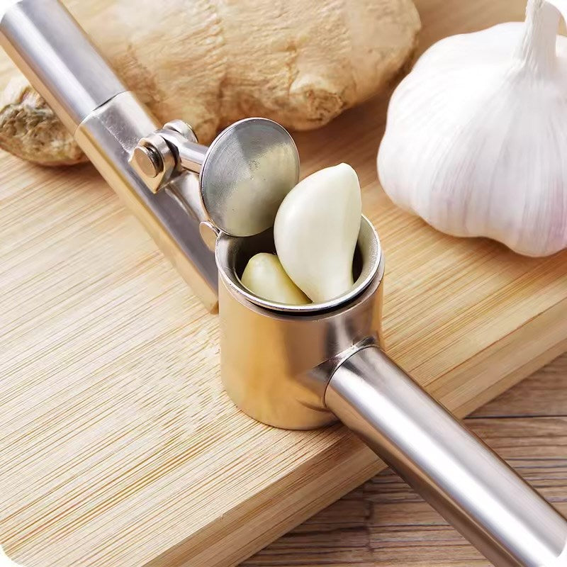 Stainless Steel Garlic Press | Full House Lebanon