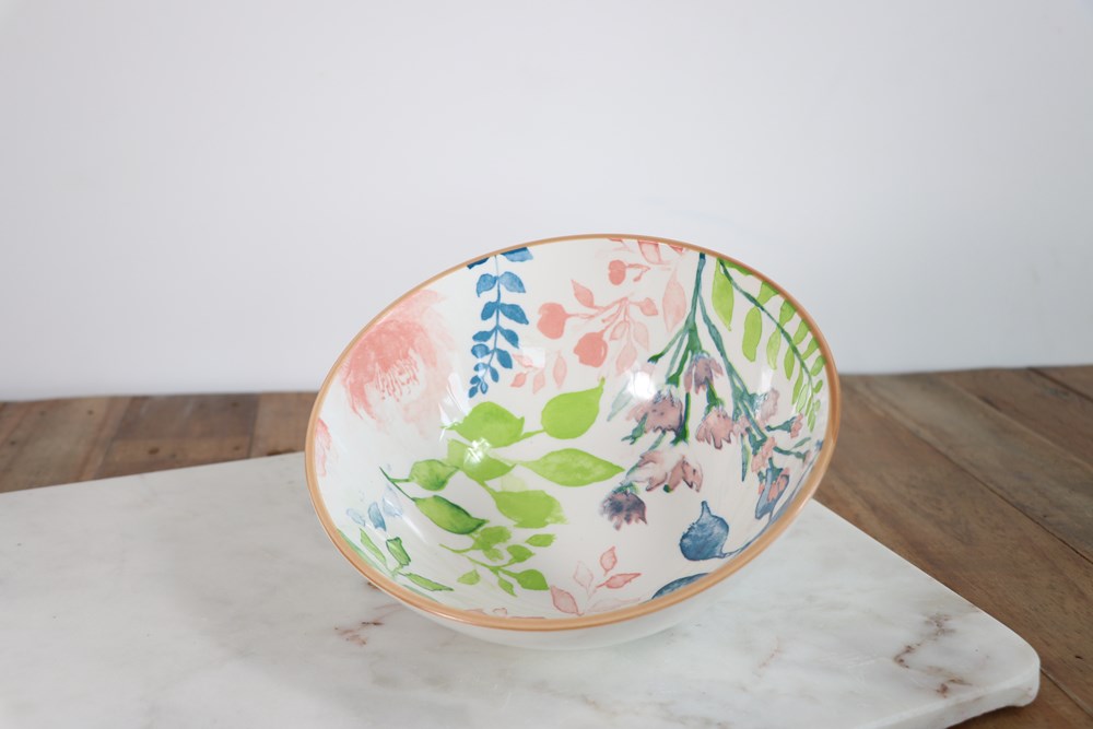Floral Salad Bowl | Full House Lebanon