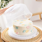Portable Plastic Round  Cake Container | Full House Lebanon