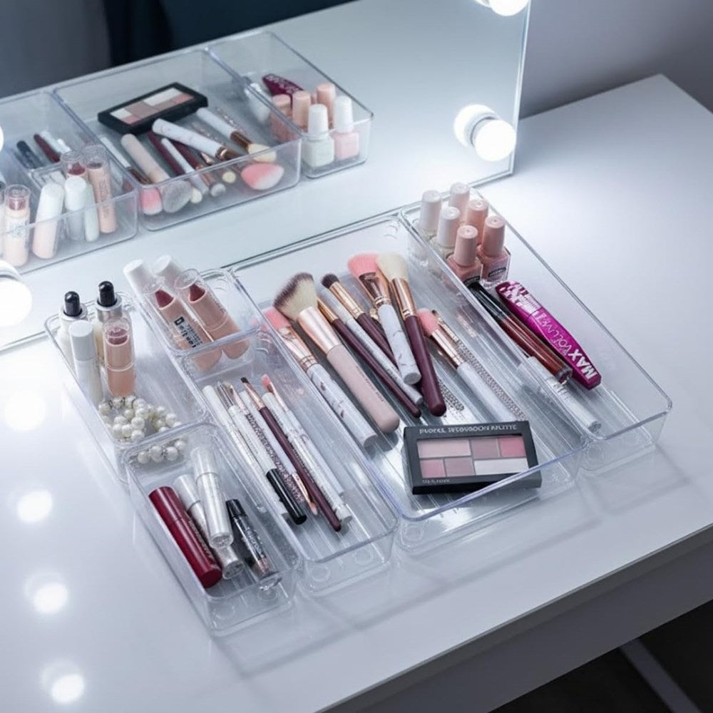 Acrylic Drawer Organizer Set (6 Pcs) | Full House Lebanon
