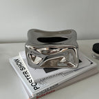 Silver Wave Tissue Box | Full House Lebanon