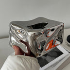 Silver Wave Tissue Box | Full House Lebanon