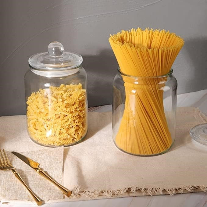 Glass Jar with Airtight Lid - 4000 ml | Full House Lebanon