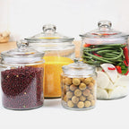 Glass Jar with Airtight Lid - 870 ml | Full House Lebanon