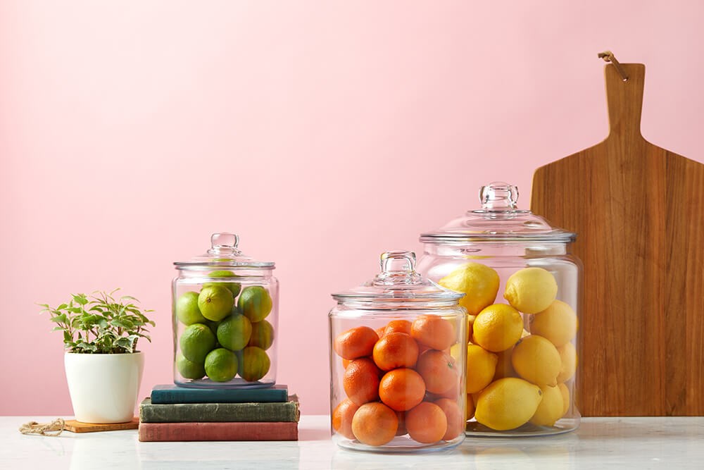 Glass Jar with Airtight Lid | Full House Lebanon