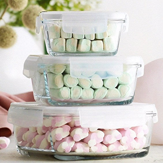 LAV Fresco Food Containers - 400cc, White | Full House Lebanon