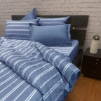 Cannon Striped Cotton Bed Sheet Set - Single | Full House Lebanon