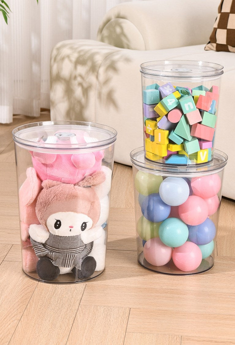 Acrylic Storage Bins with Lid | Full House Lebanon