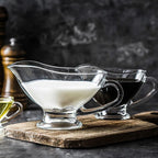 Pasabahce Glass Sauce Boat - Large | Full House Lebanon