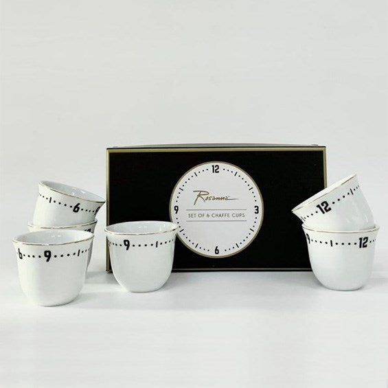 Rosanna Clock Shaffeh Cups (6 Pcs) | Full House Lebanon
