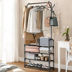 Upper Coat Hanger with 4 lower Shelves | Full House Lebanon