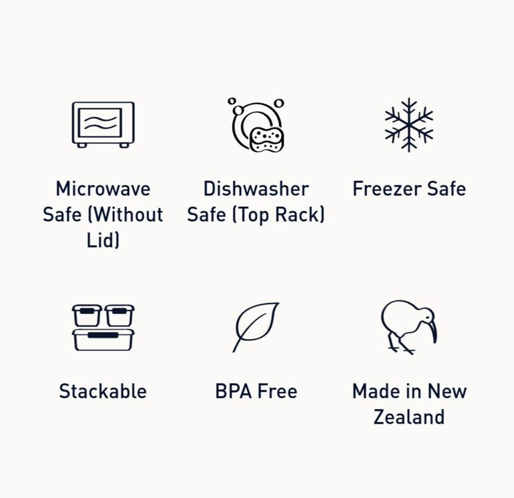 Slimline QUADDIE Lunch Box | Full House Lebanon