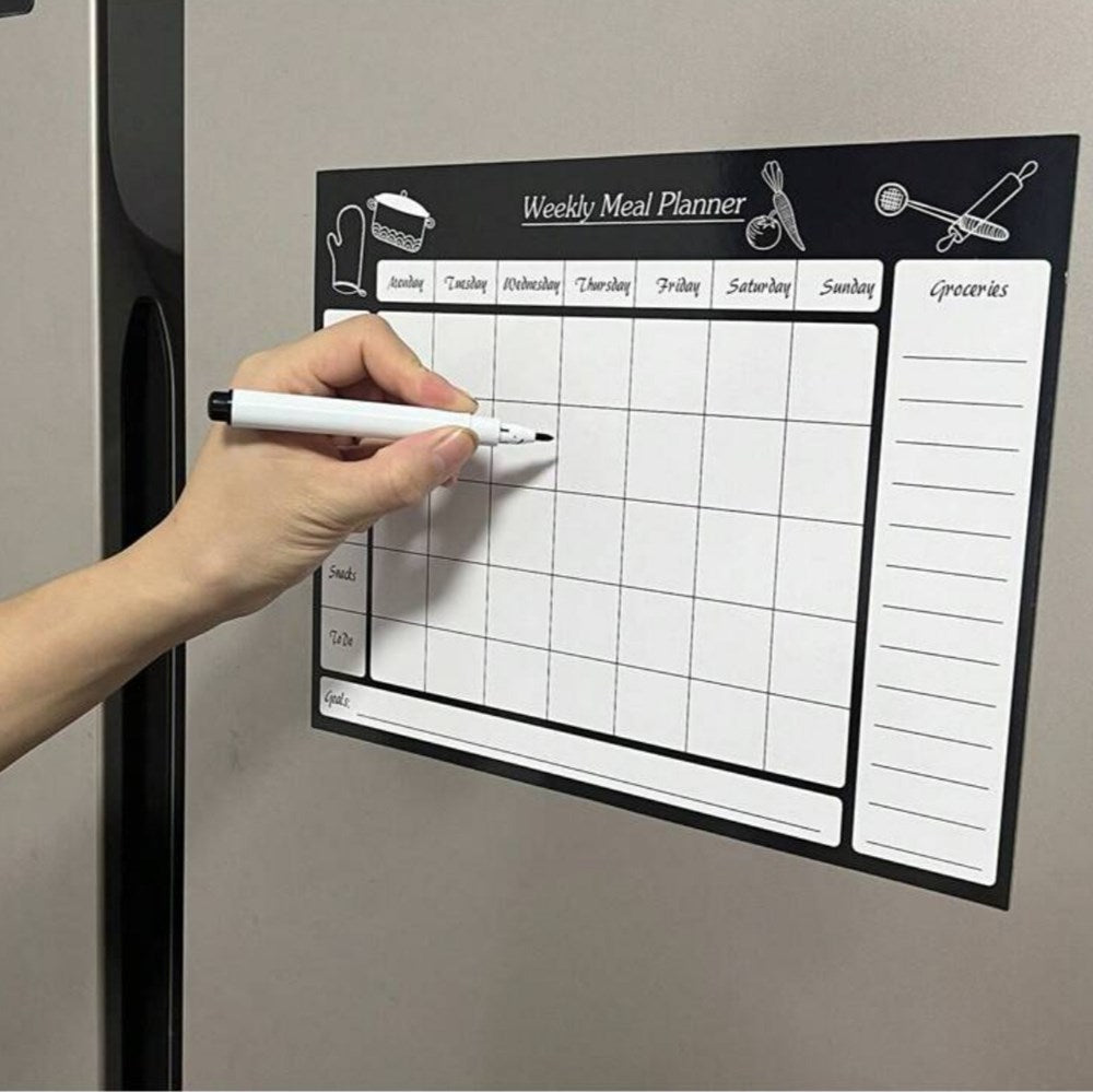 Magnetic Weekly Meal Planner | Full House Lebanon