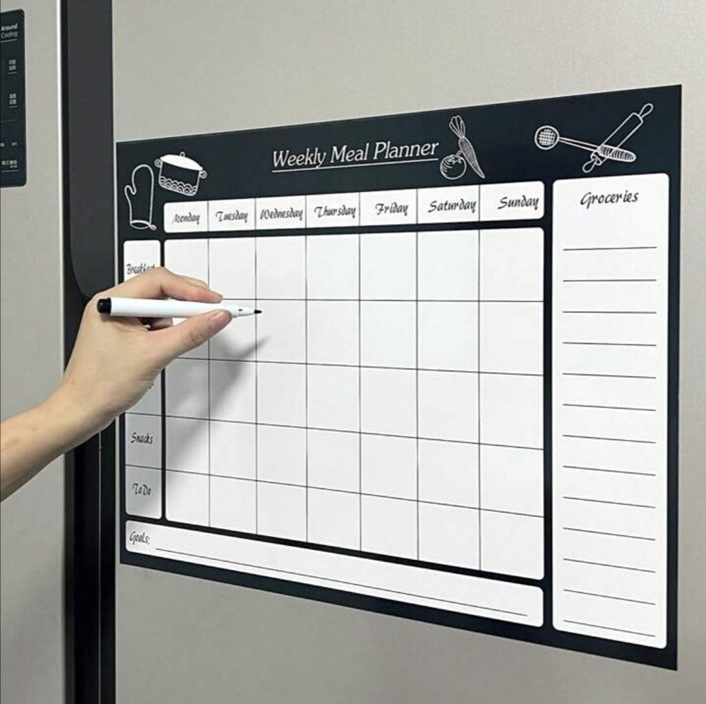 Magnetic Weekly Meal Planner | Full House Lebanon