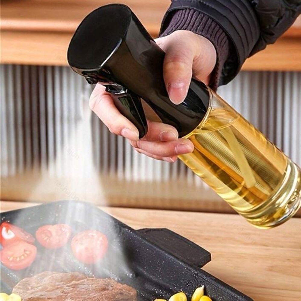 Glass Oil Spray Bottle - White | Full House Lebanon