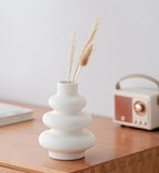 Ceramic Bubble Vase - Large, Grey | Full House Lebanon