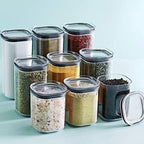 Square Acrylic Spice Containers - 180 ml | Full House Lebanon