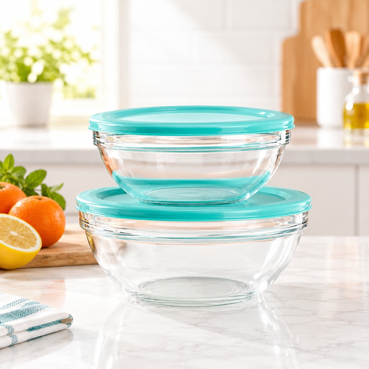 Luminarc Glass Bowl with Lid