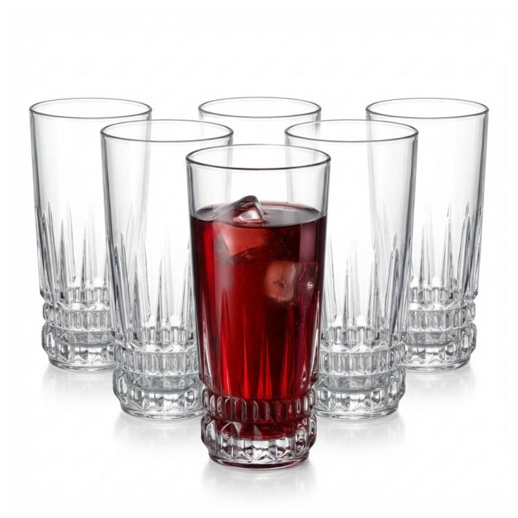 Luminarc Imperator Glass Clear Cups (set of 6 pcs)