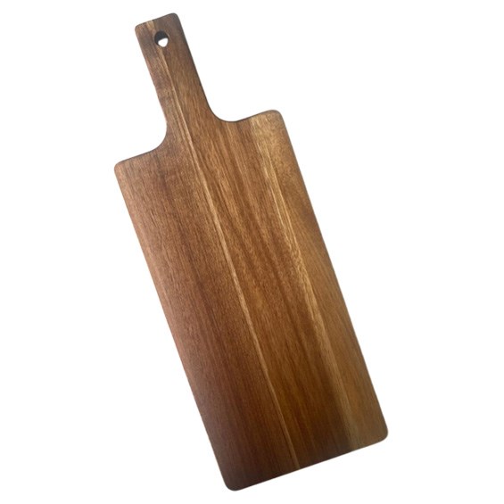 Wooden Serving Board with Handle - Wide | Full House Lebanon
