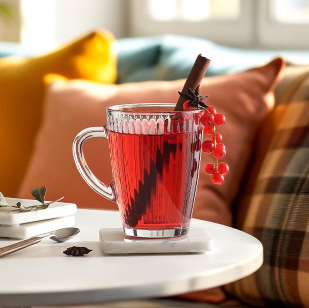 LAV Hestia Glass Mug | Full House Lebanon