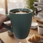 Porcelain Mug - Olive Green | Full House Lebanon
