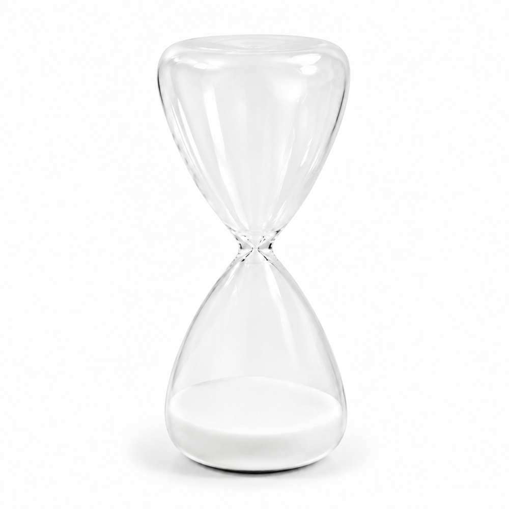 Decorative Glass Hourglass Sand Timer