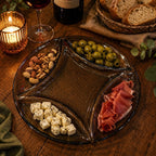 Glass Serving Plate