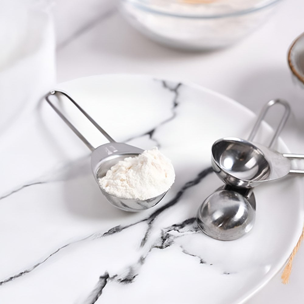 Stainless Steel Measuring Spoons Set (5 Pcs) | Full House Lebanon