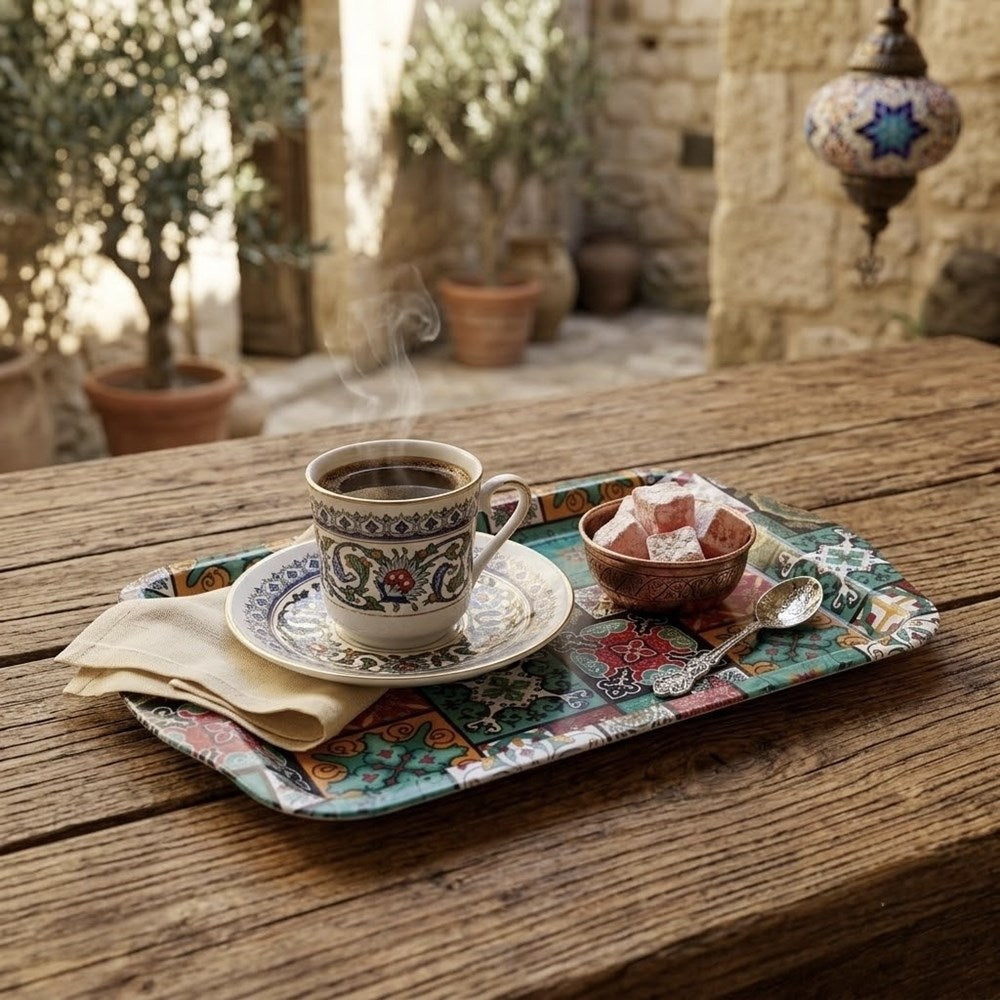 Rectangular Metal Printed  Tray