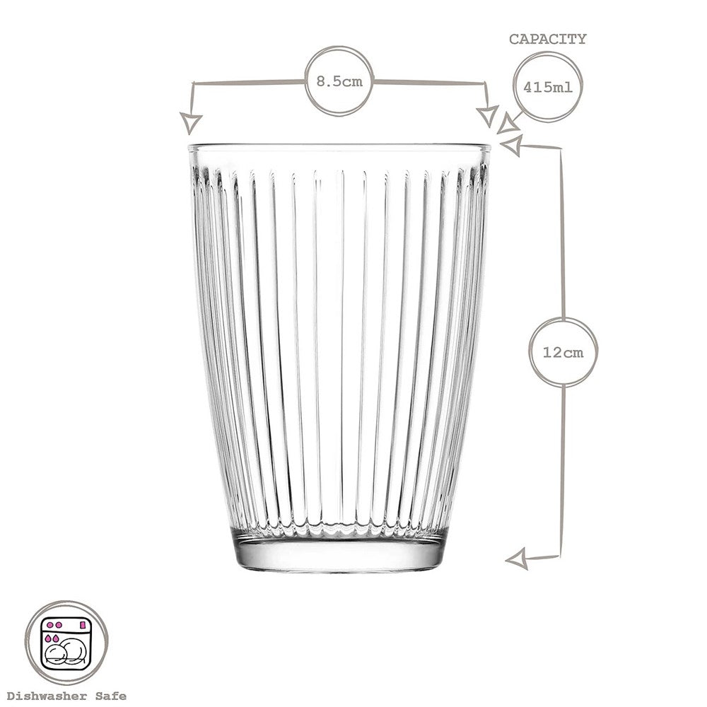 Lav Hestia Glass Cup Set (3 Pcs) | Full House Lebanon
