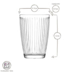 Lav Hestia Glass Cup Set (3 Pcs) | Full House Lebanon