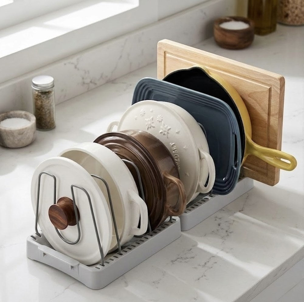 Adjustable Lid & Pan Organizer | Full House Lebanon