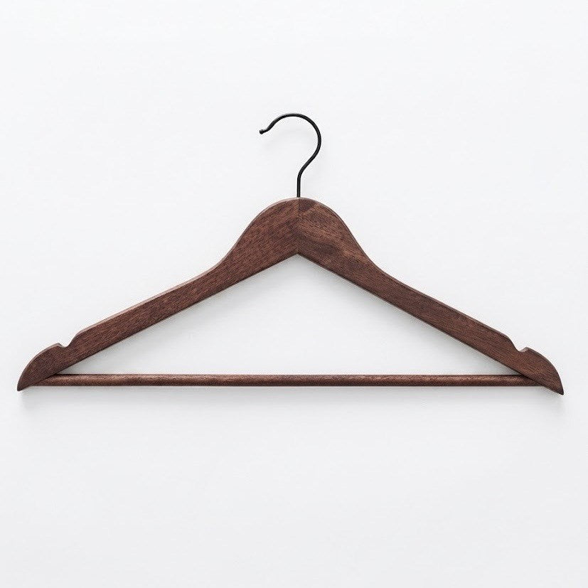 Brown Wood Hanger Set (3 Pcs) | Full House Lebanon