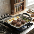 Rectangular Non-Stick Griddle Pan with Handles | Full House Lebanon