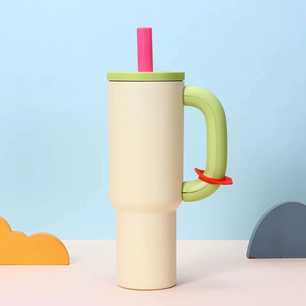 Stainless Steel Insulated Tumbler with Straw