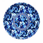 Evil Eye  Metal Printed Bowl