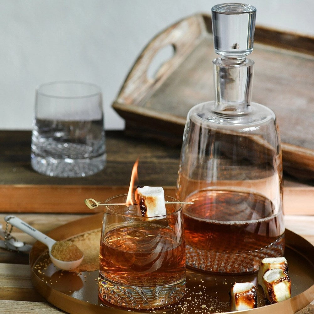Glass Whiskey Decanter | Full House Lebanon