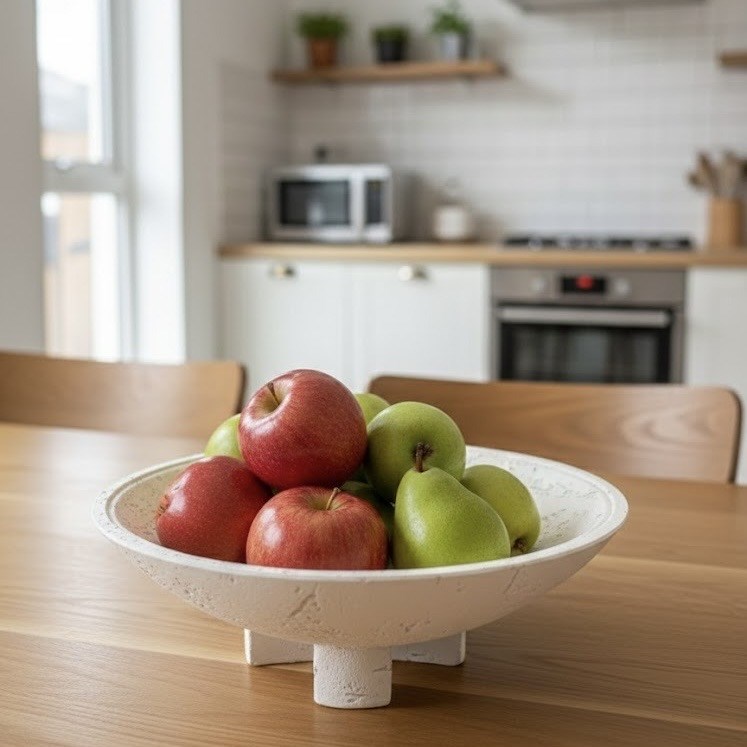 Stone Decorative Footed Bowl | Full House Lebanon