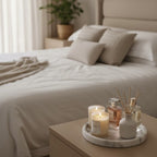 Round Marble Decorative Tray