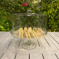 Glass Serving Stand with Dome | Full House Lebanon