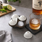 Ice Ball Mold with Silicone Lid