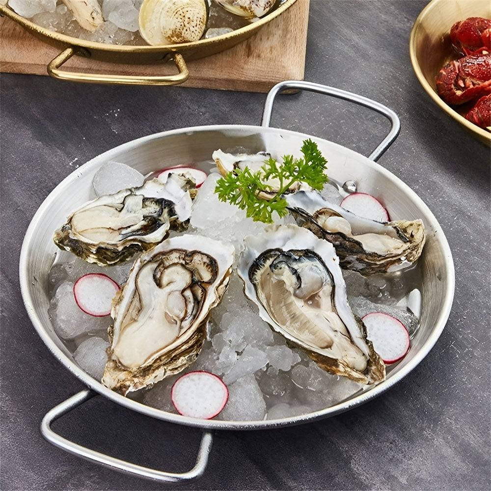 Stainless Steel Paella Pan - Large | Full House Lebanon