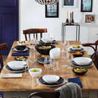Harena Black Dinnerware Set (18 Pcs) | Full House Lebanon