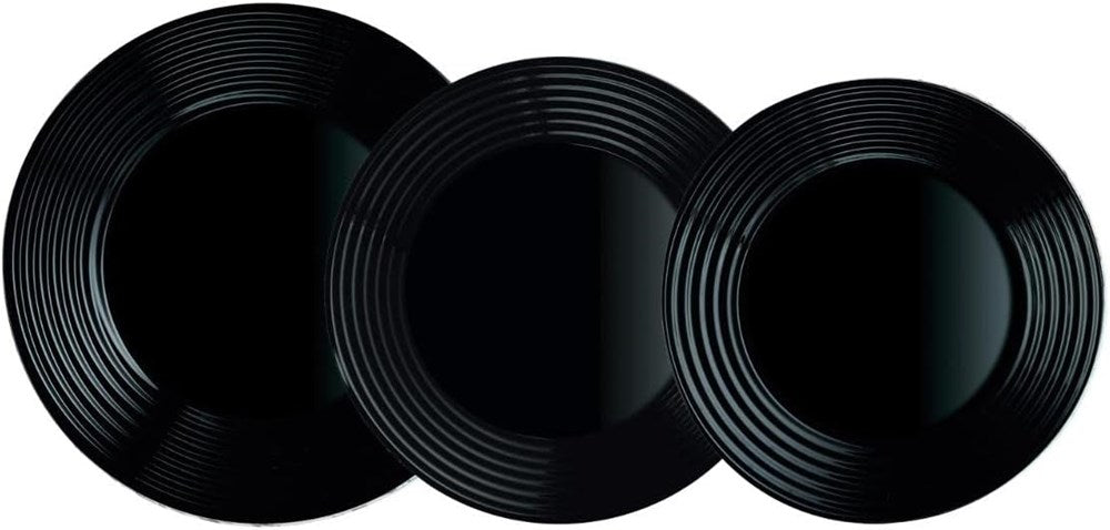 Harena Black Dinnerware Set (18 Pcs) | Full House Lebanon