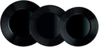Harena Black Dinnerware Set (18 Pcs) | Full House Lebanon