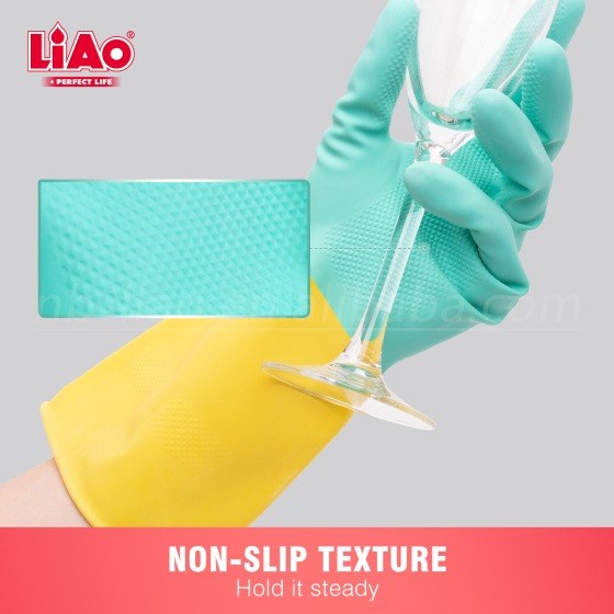 LIAO Household Gloves (2 Pcs) | Full House Lebanon