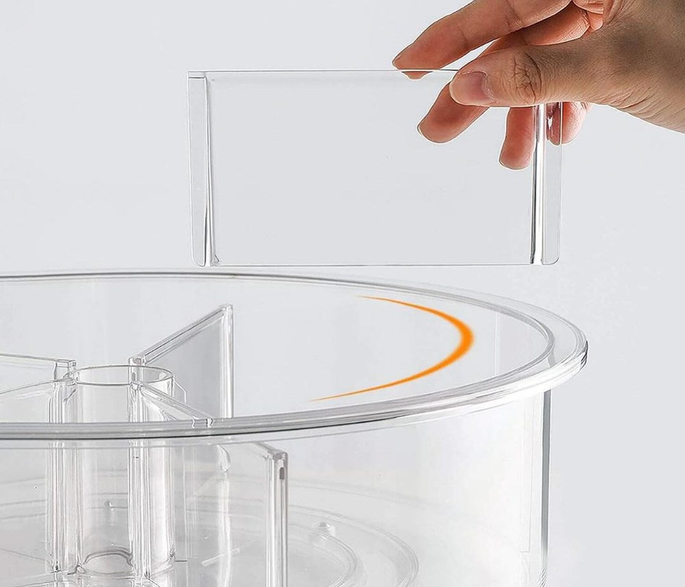 Lazy Susan Turntable with 5 Dividers | Full House Lebanon