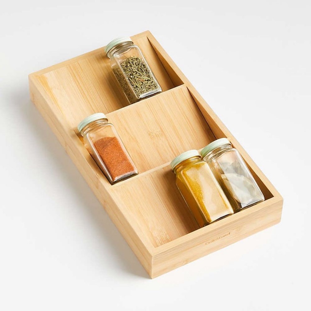 Bamboo Spice Drawer Organizer | Full House Lebanon